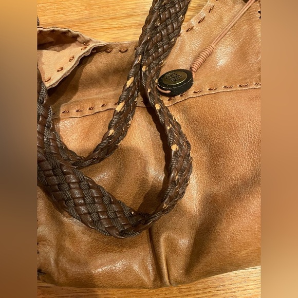 The Sak Indio Satchel Shoulder Bag, Feather Stripe - Picture 8 of 8